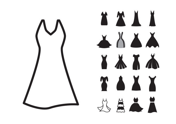 女人衣服图标图片下载