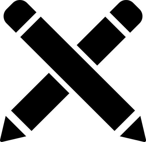 办公学校美术铅笔图标符号图片下载