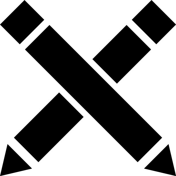 办公学校美术铅笔图标符号图片下载