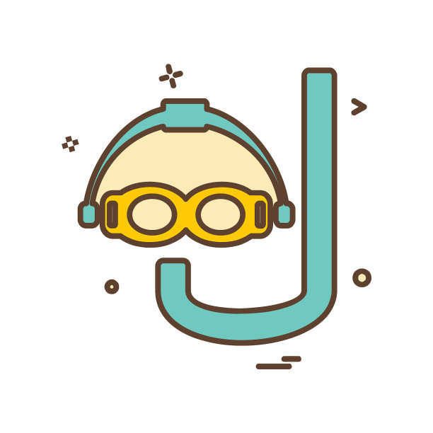 游泳图标设计图片下载