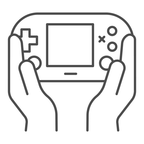 手柄在手中细线图标手柄在手臂上图片下载