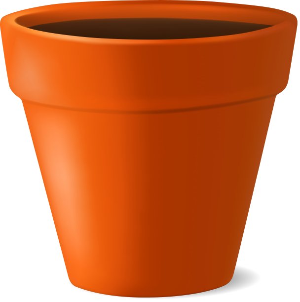 花盆与地面图片下载