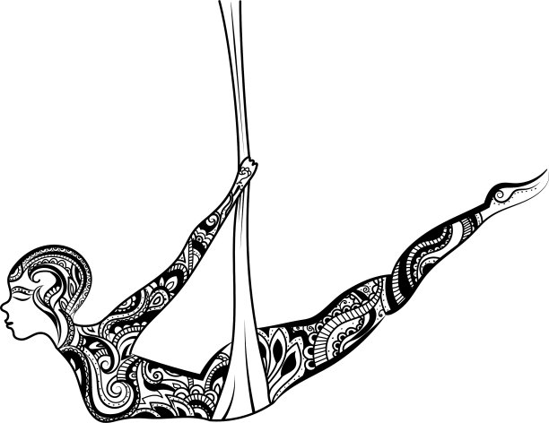 反重力瑜伽图片下载