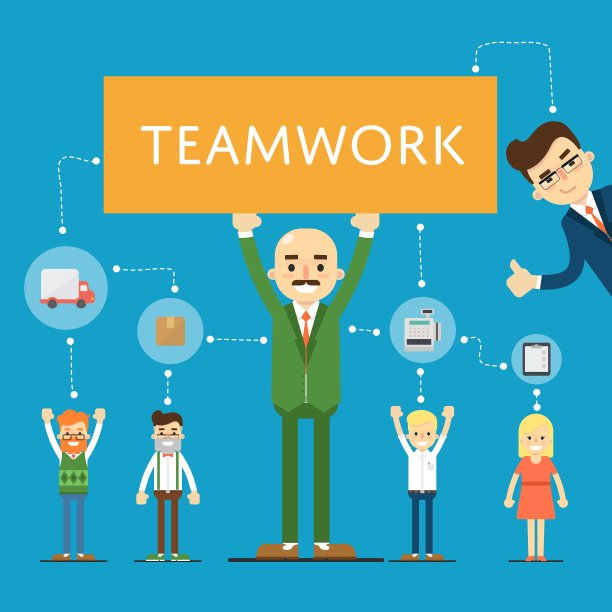 社交网络和团队横幅图片下载