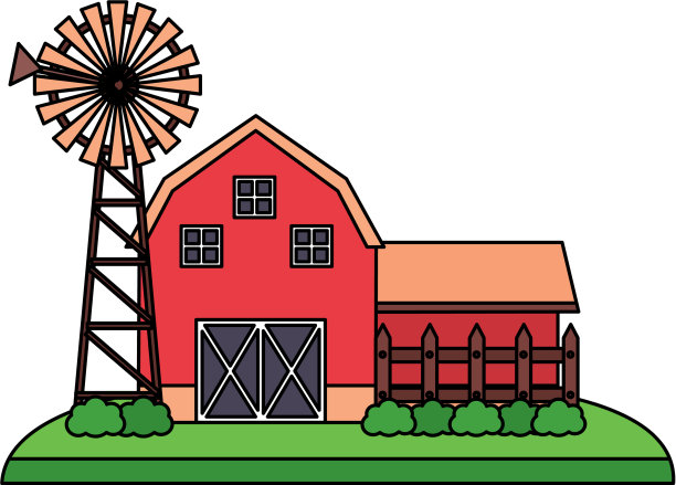 谷仓农场新鲜图片下载