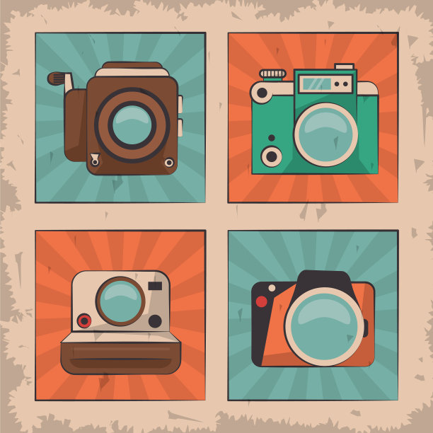 复古电影电影相机照片复古装置图片下载