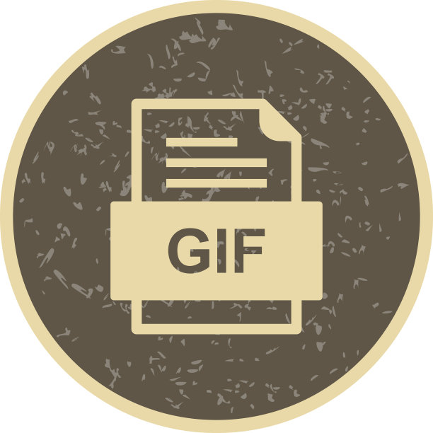 GIF文件文档图标图片下载