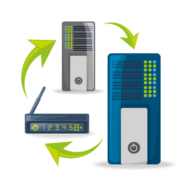 Wifi路由器图标与连接互联网相关图片下载