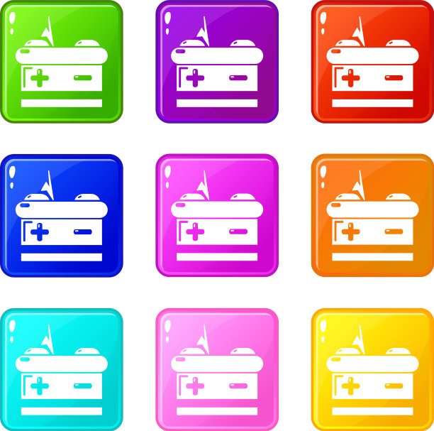 电池图标设置9颜色收集图片下载
