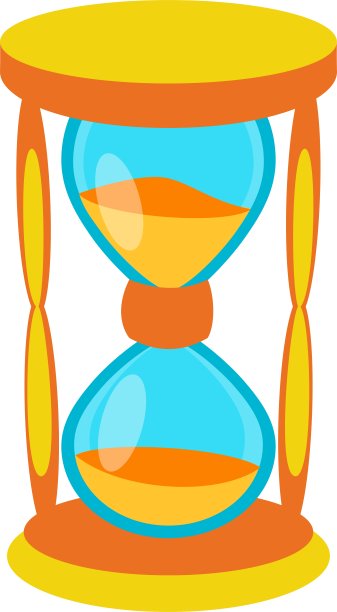 砂时钟隔离图片下载