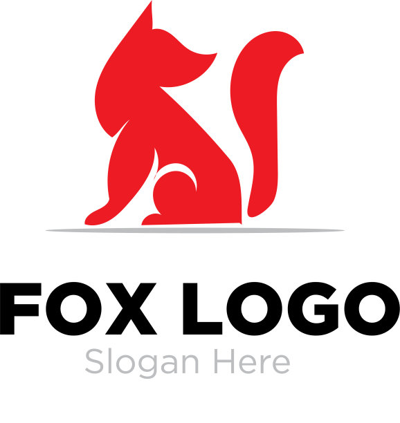 福克斯的标志设计图片下载