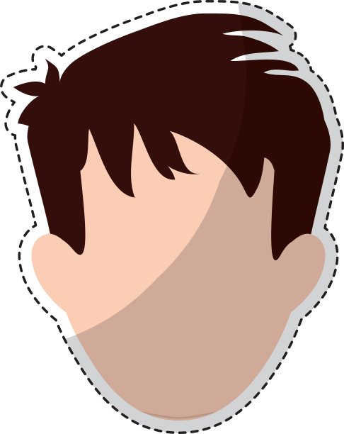 男人肖像图标形象图片下载