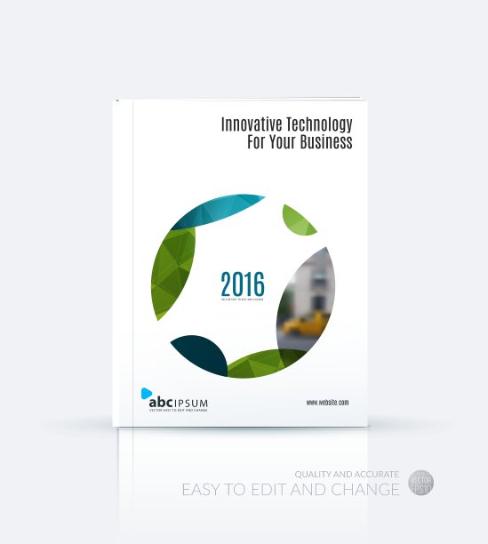 商业宣传册模板布局封面图片下载