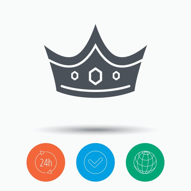 王冠图标皇家王座领袖标志图片下载