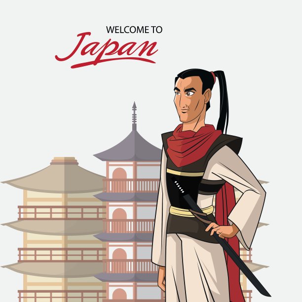 武士卡通设计图片下载