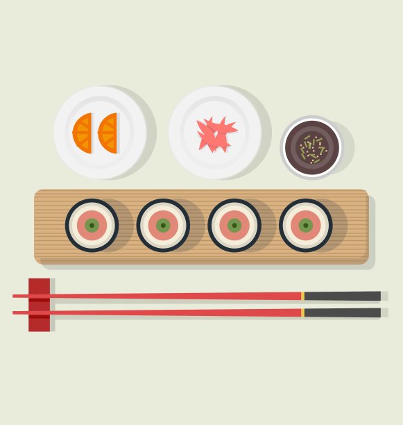 寿司拼盘图片下载