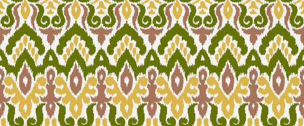 民族风格的抽象无缝图案图片下载