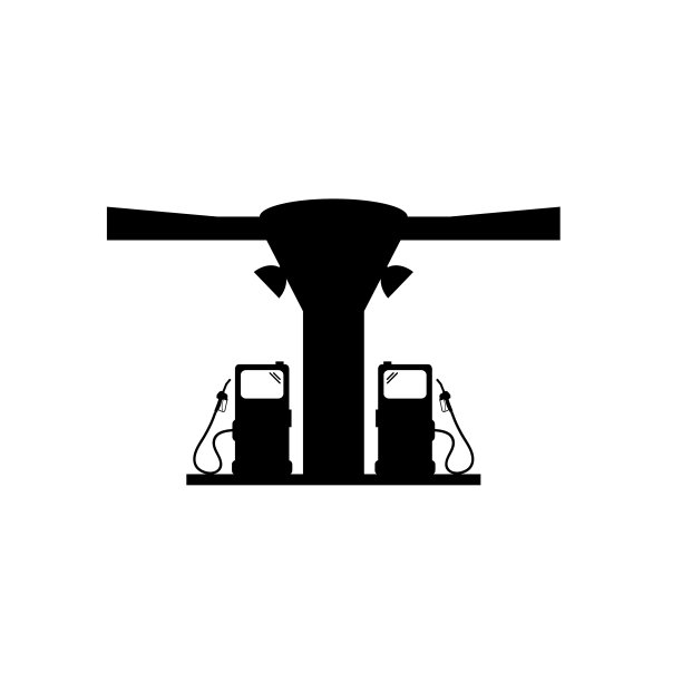 加油站符号一图片下载