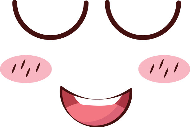 面部表情的卡通图片下载
