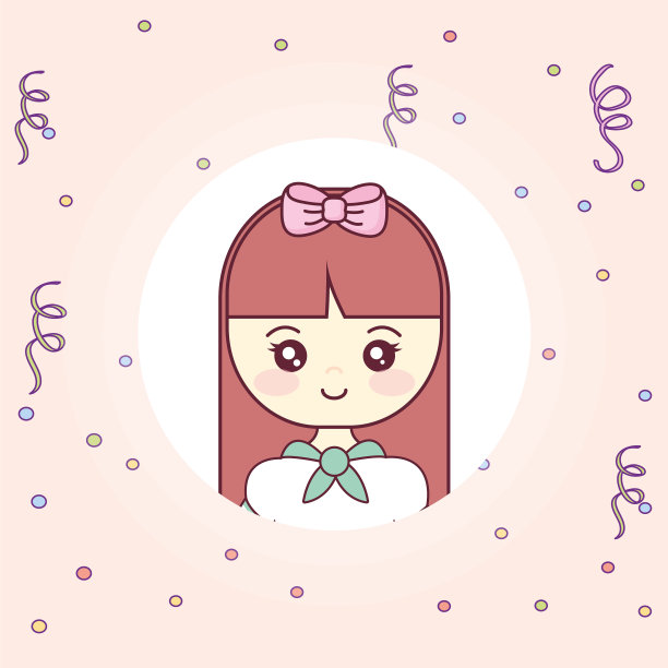 可爱的小女孩的性格图片下载