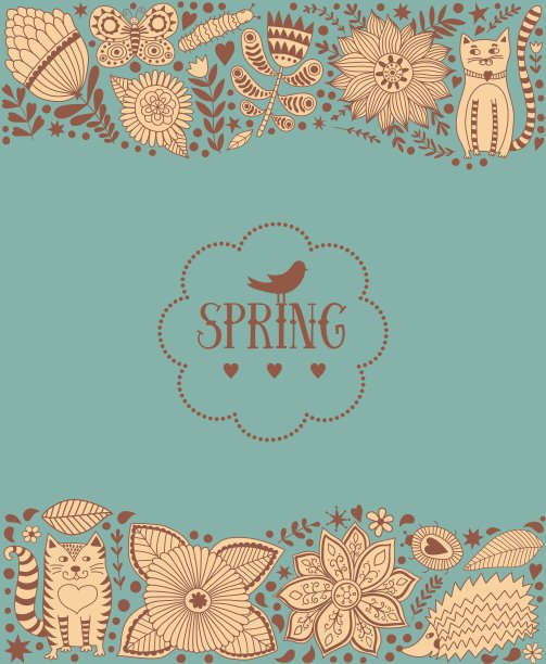 涂鸦元素由花和图片下载