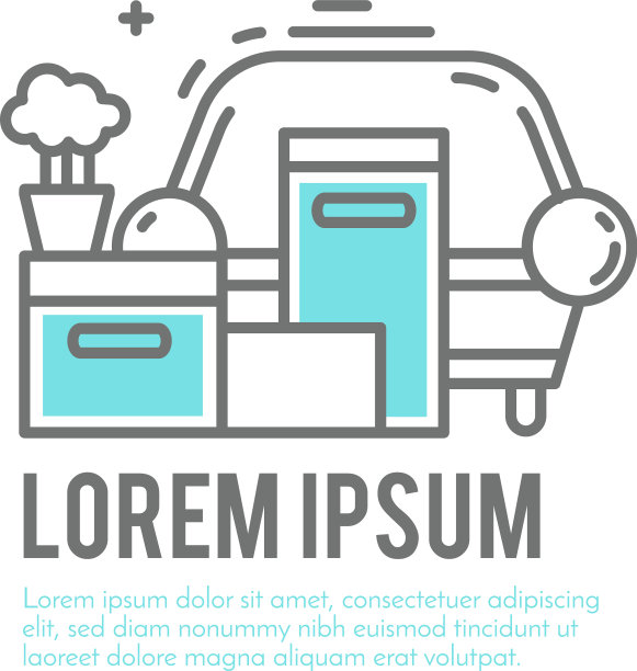 线条符号移动标志一堆东西图片下载