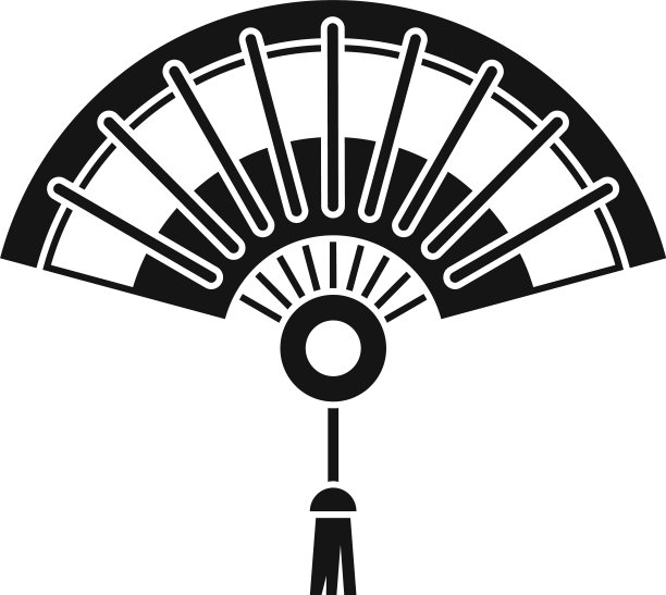 手持式风扇图标风格简单图片下载