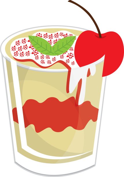 美味冰淇淋杯图片下载