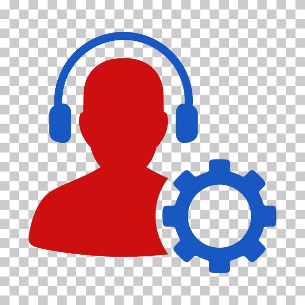 操作人员配置齿轮图标图片下载