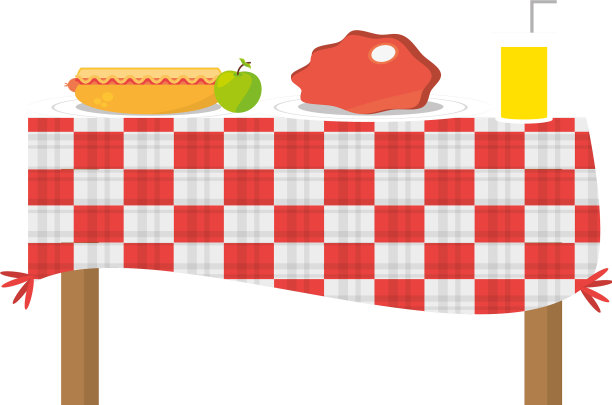 野餐美味的食物图片下载