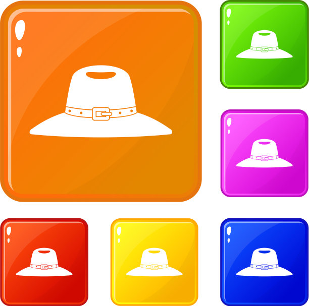 帽子图标设置颜色图片下载