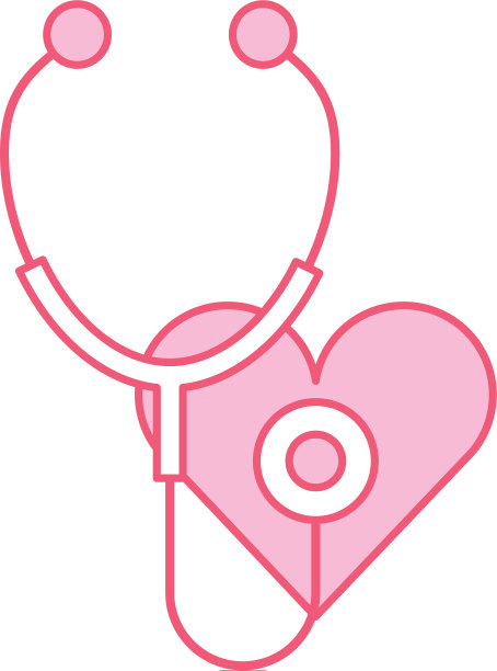 带心脏的听诊器图片下载