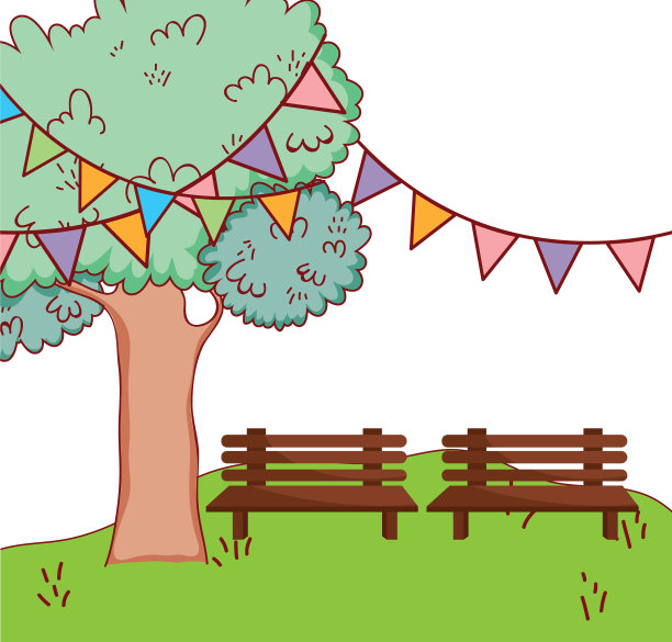 公园设置卡通图片下载