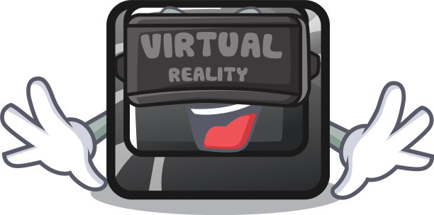 虚拟现实按钮f5的形状卡通图片下载