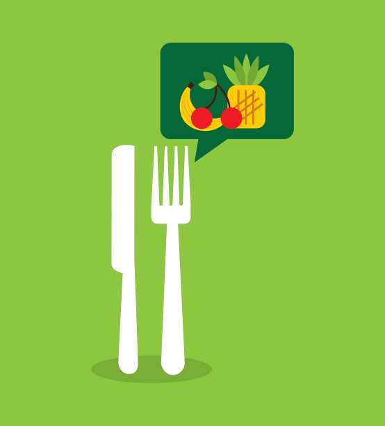 素食菜单健康食物图片下载