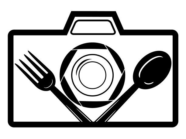 美食摄影logo模板设计图片下载
