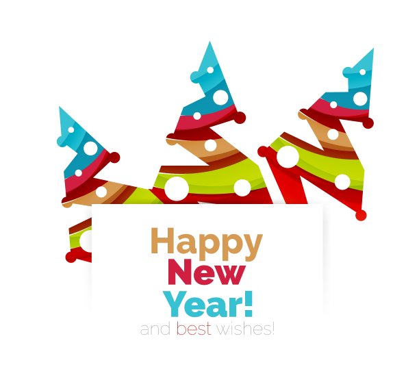 圣诞及新年促销横幅设计图片下载