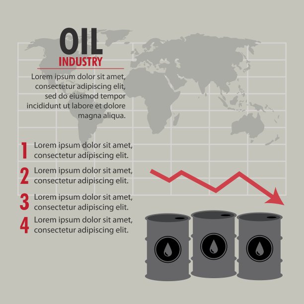 石油价格和工业设计图片下载