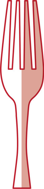 叉餐具孤立图标图片下载
