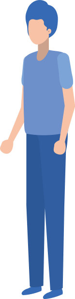 年轻人站在阿凡达的角色图片下载