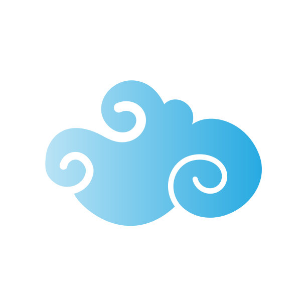 亚洲云图标的背景图形和网络图片下载