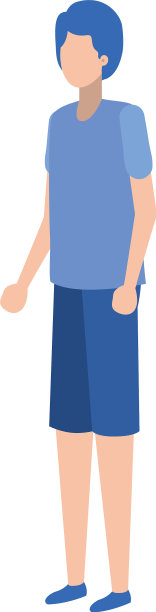 年轻人站在阿凡达的角色图片下载