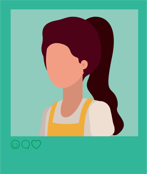 即时照片女人的头像人物图片下载