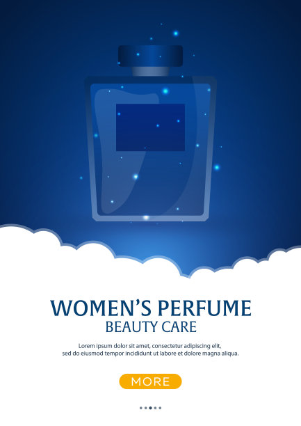 香水瓶，女性香水美容护理图片下载