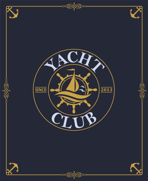 游艇俱乐部标签图片下载
