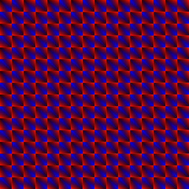 混乱的图案，暗红色菱形和蓝色图片下载