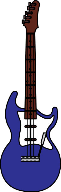 电吉他乐器图标图片下载