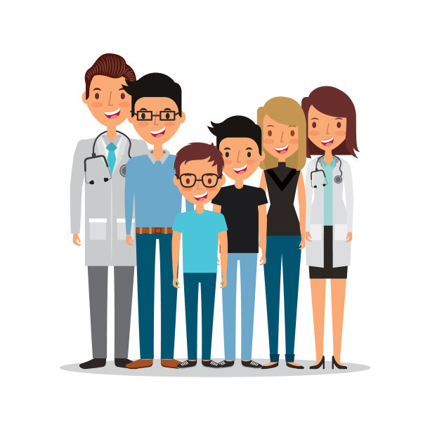 专业医护人员设计图片下载