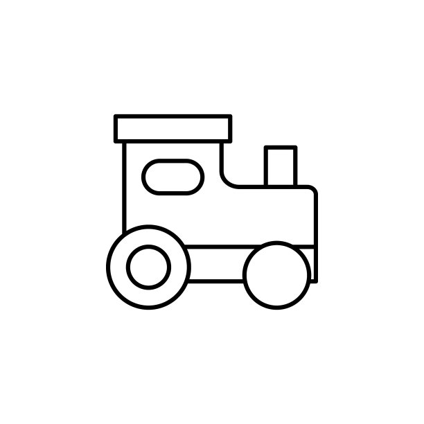 圣诞机车轮廓图标新元素图片下载