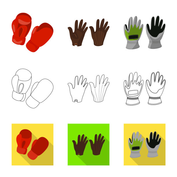 剪影及安全标志图片下载